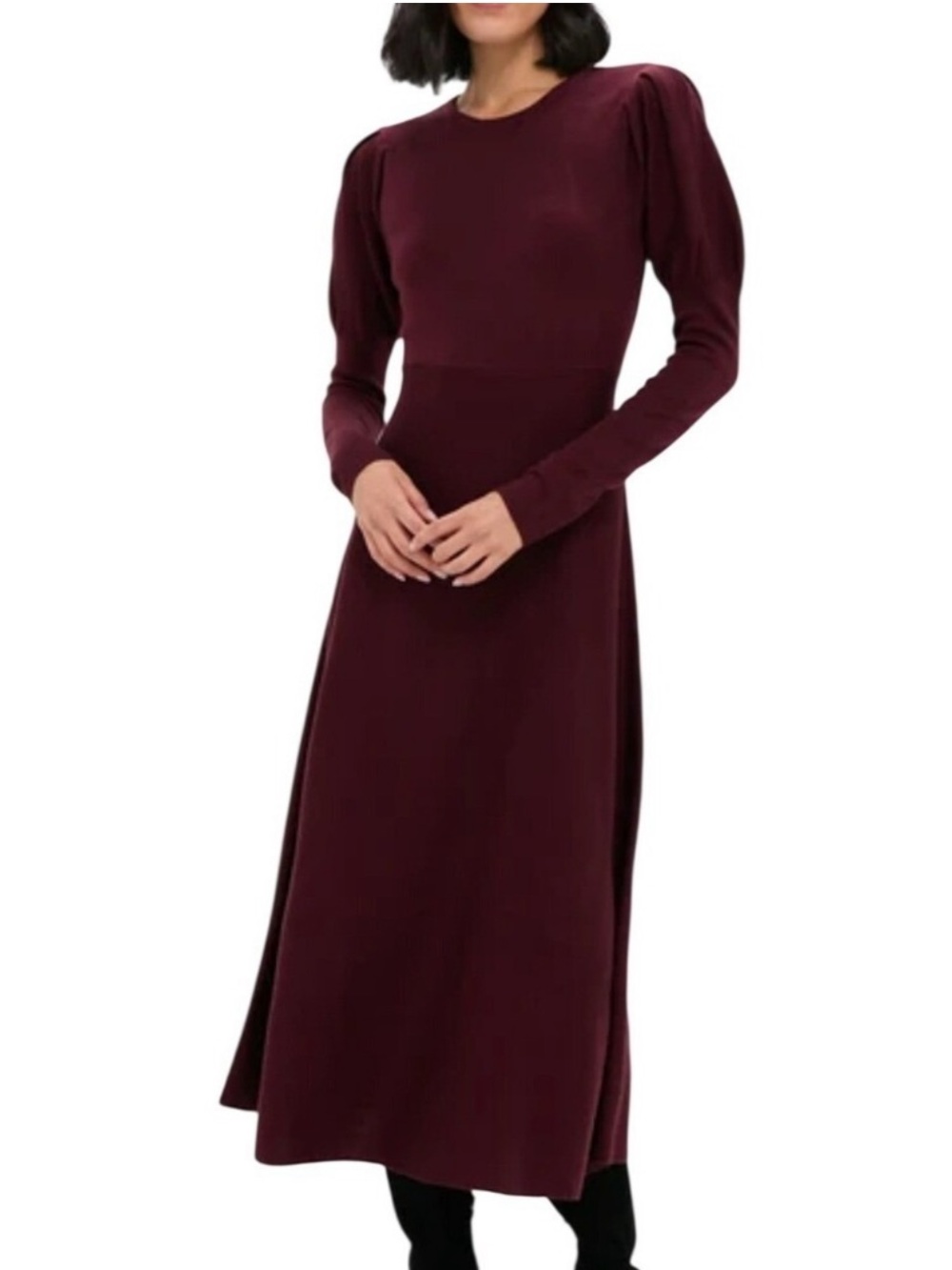 POMANDER PLACE Winetasting Brielle Sweater Dress
